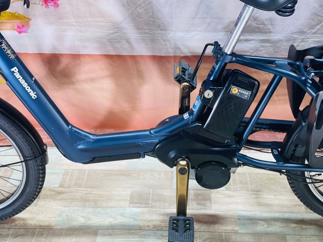 ギュットアニーズ12AH！⭐️ 人気モデルパナソニック子供乗せ電動自転車Y1404