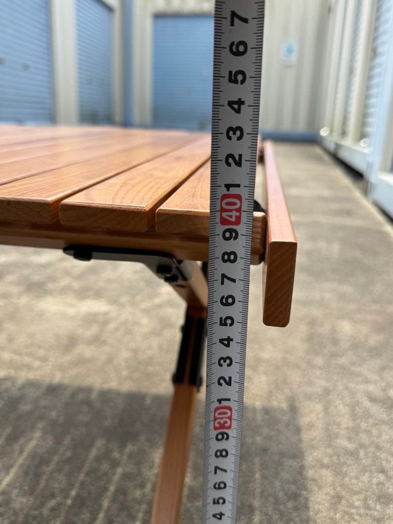 Hang Out キャンプ ウッド ロールテーブル ル アペロウッドテーブル