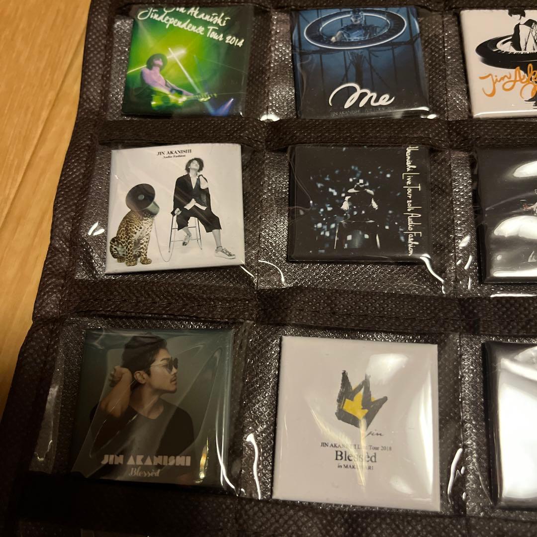 赤西仁　缶バッジ　コンプリート全部セットで