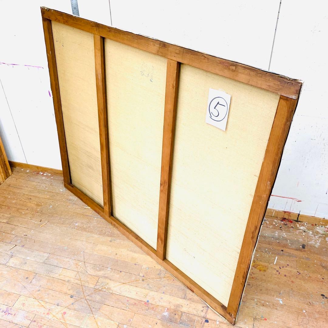 絵画用 木枠 キャンバス枠 F100号 杉材 名古屋彩画堂 良品 送料込み ⑤