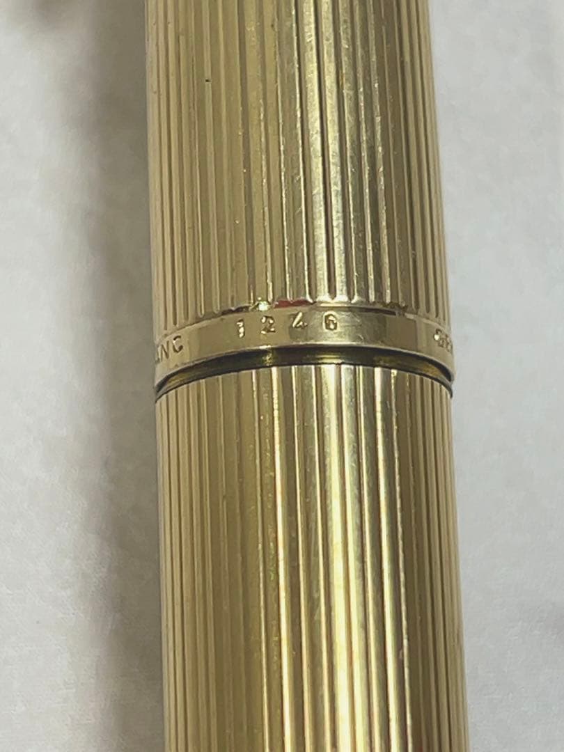 ジャンク★MontBlanc　モンブラン　万年筆　1246　ペン先750