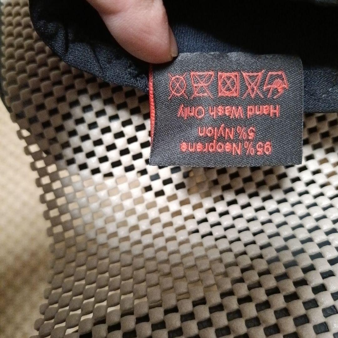 ヤマト 　SBD ニースリーブ 黒/赤　サイズXL