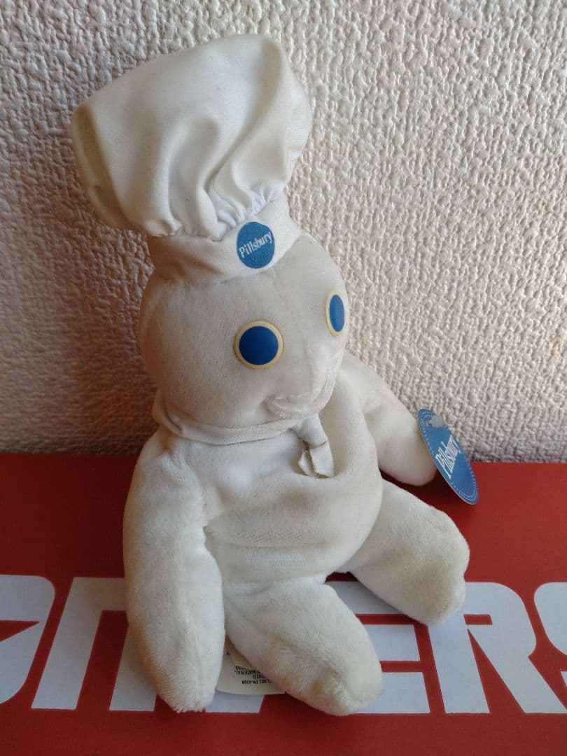 ビンテージ紙タグ付き 90's Pillsbury Doughboyドゥーボーイ