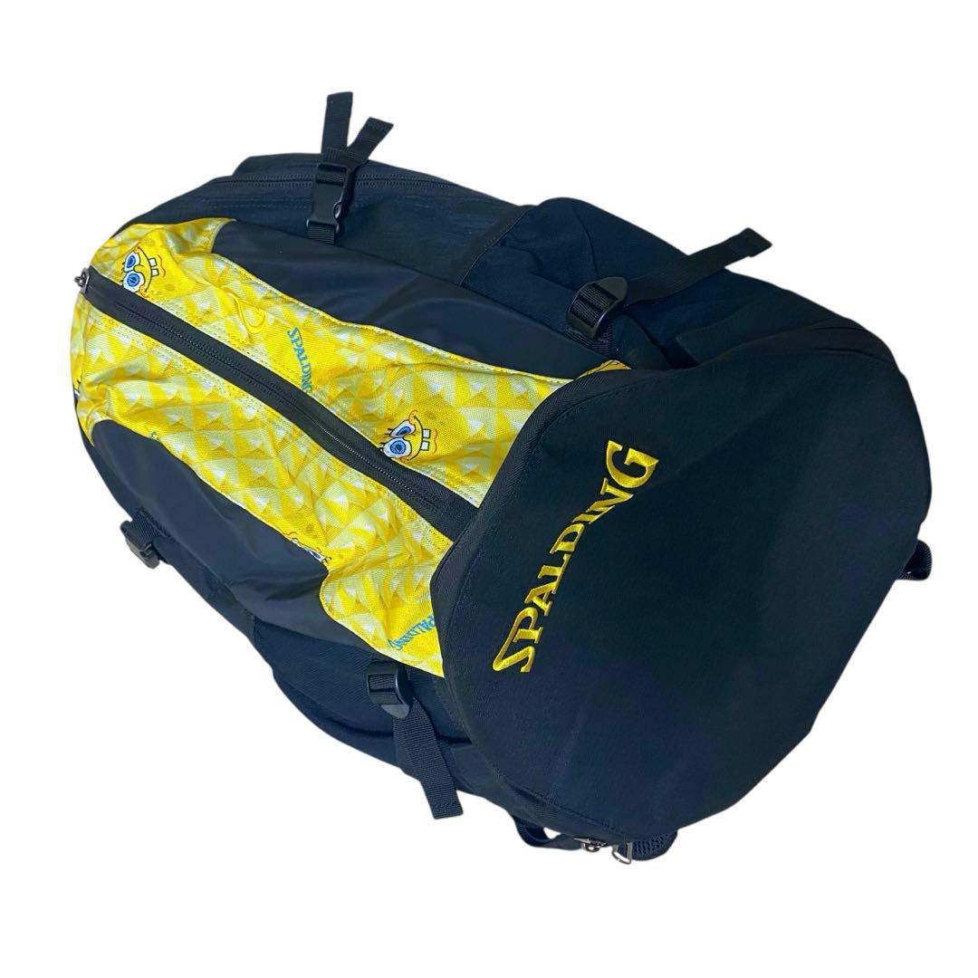 未使用級　即完モデル　SPALDING スポンジボブ　バスケットボールバック