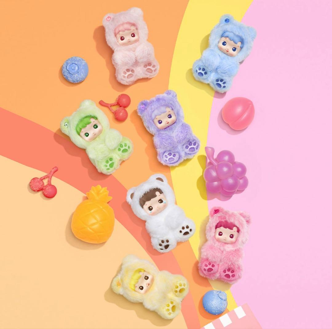 HACIPUPU Gummy Bear シリーズ ぬいぐるみペンダント