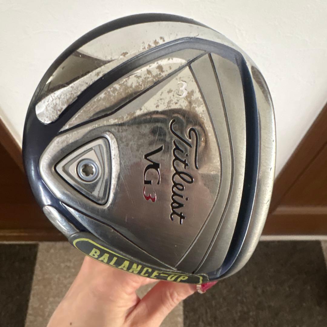 Titleist VG3のレディース用フェアウェイウッド3本セット