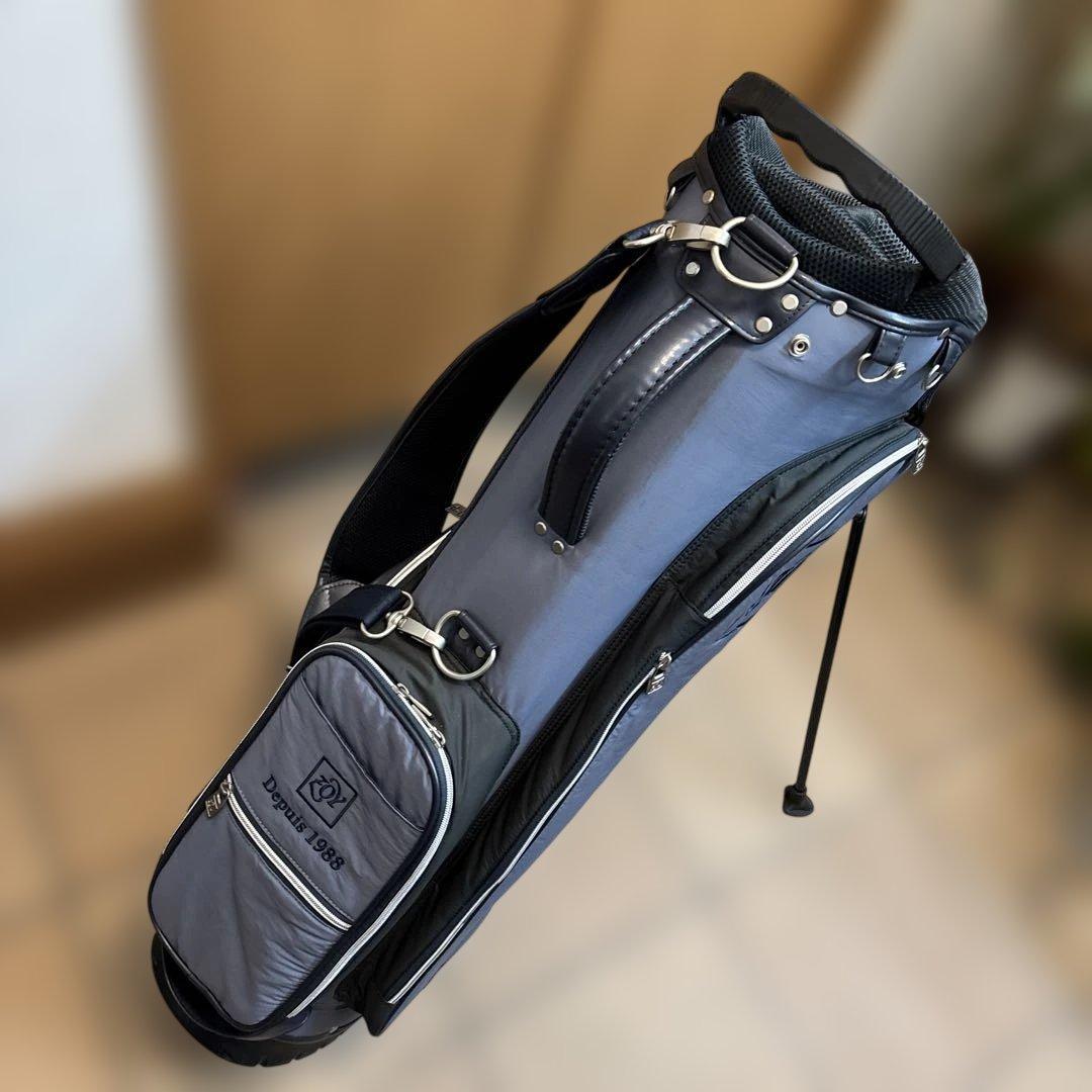 ZOYゾーイ スタンド型キャディバッグ 9.5型 軽量タイプ ブルー系