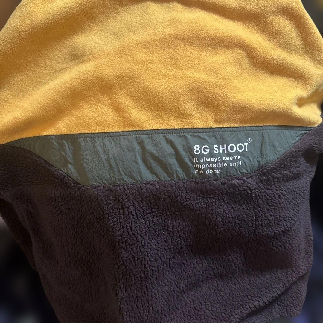 メンズウェア 8gshoot BOA FLEECE HALF ZIP PULLOVER L