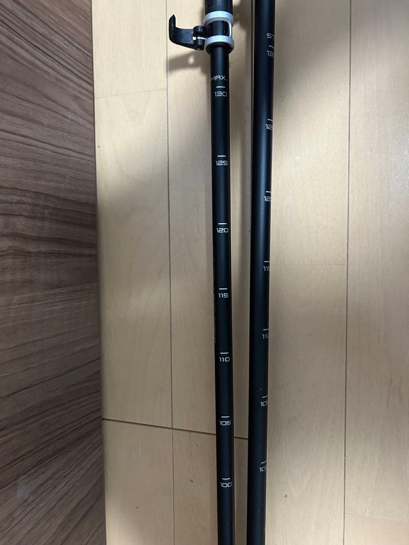 LEKI スキー伸縮式ストックPITCH BACK VARIO 替リング付