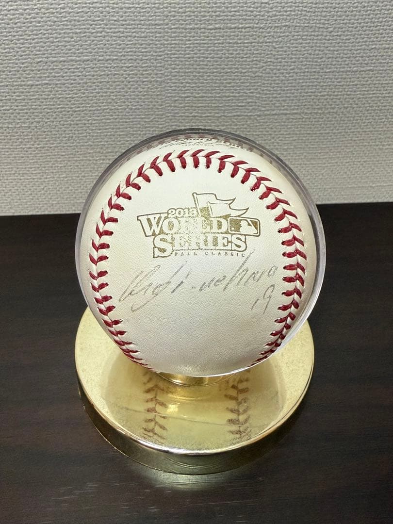 MLB 上原浩治　直筆サインボール　2013年ワールドシリーズボール