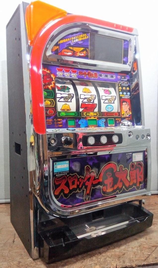 【パチスロ実機】ロデオ★スロッター金太郎RX【不要機付】４号機・レア