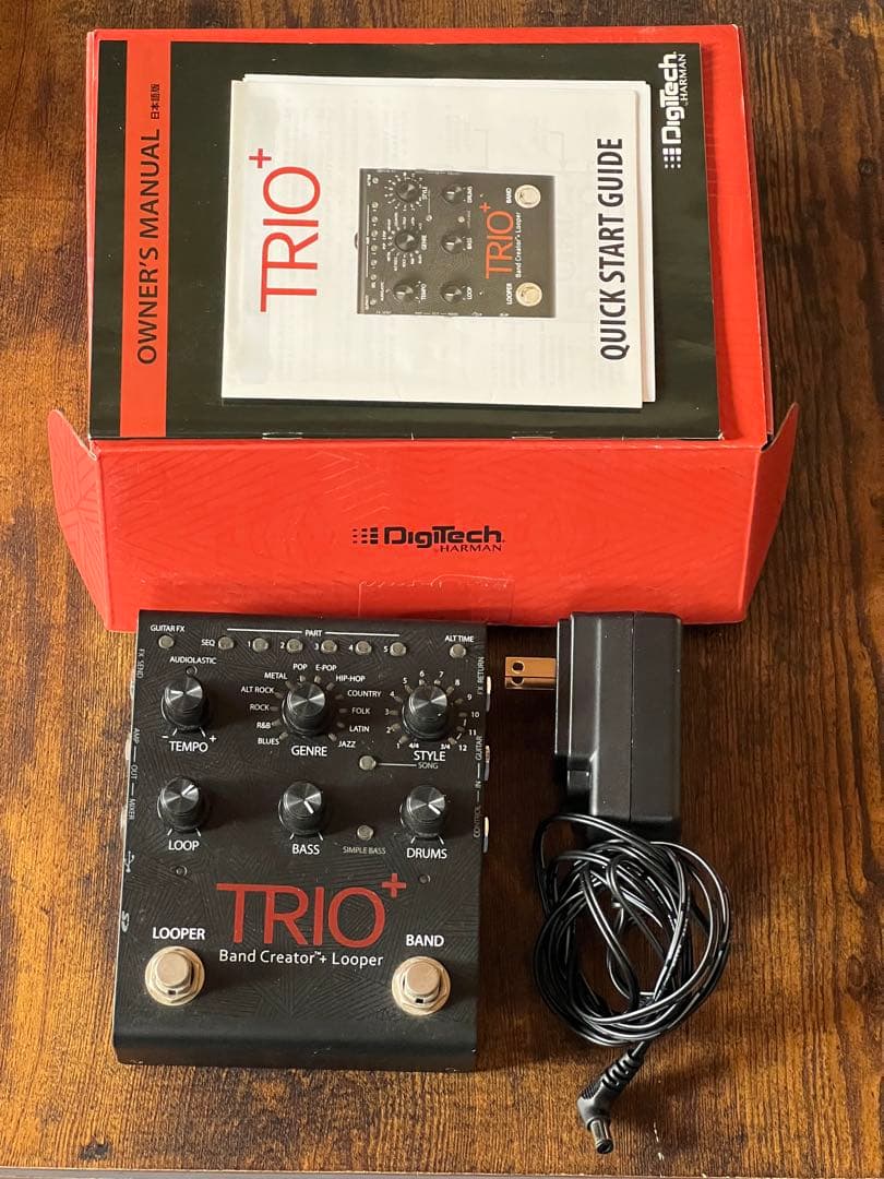 DigiTech TRIO+ Band Creator + Loop箱説備品完備