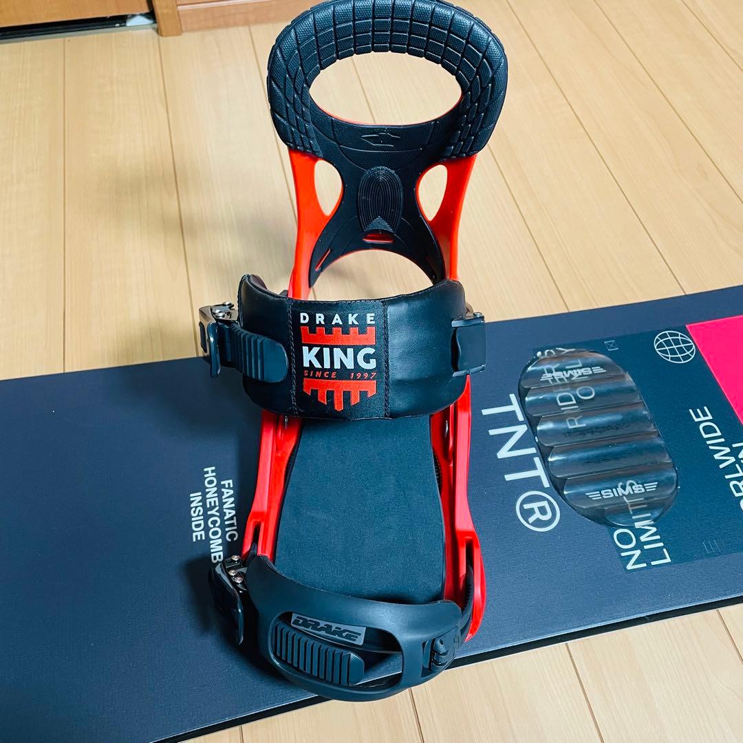 FNTC TNTR 150cm スノーボード DRAKE KING ビンディング