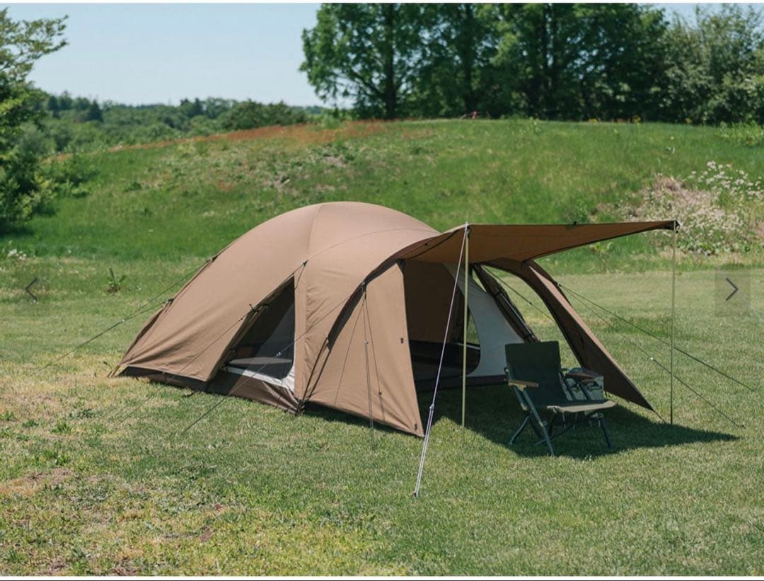 スノーピーク アメニティドームM TC 試し張り