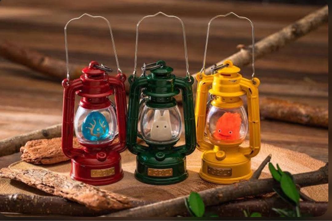 ジブリランタンキーホルダー3種類セット