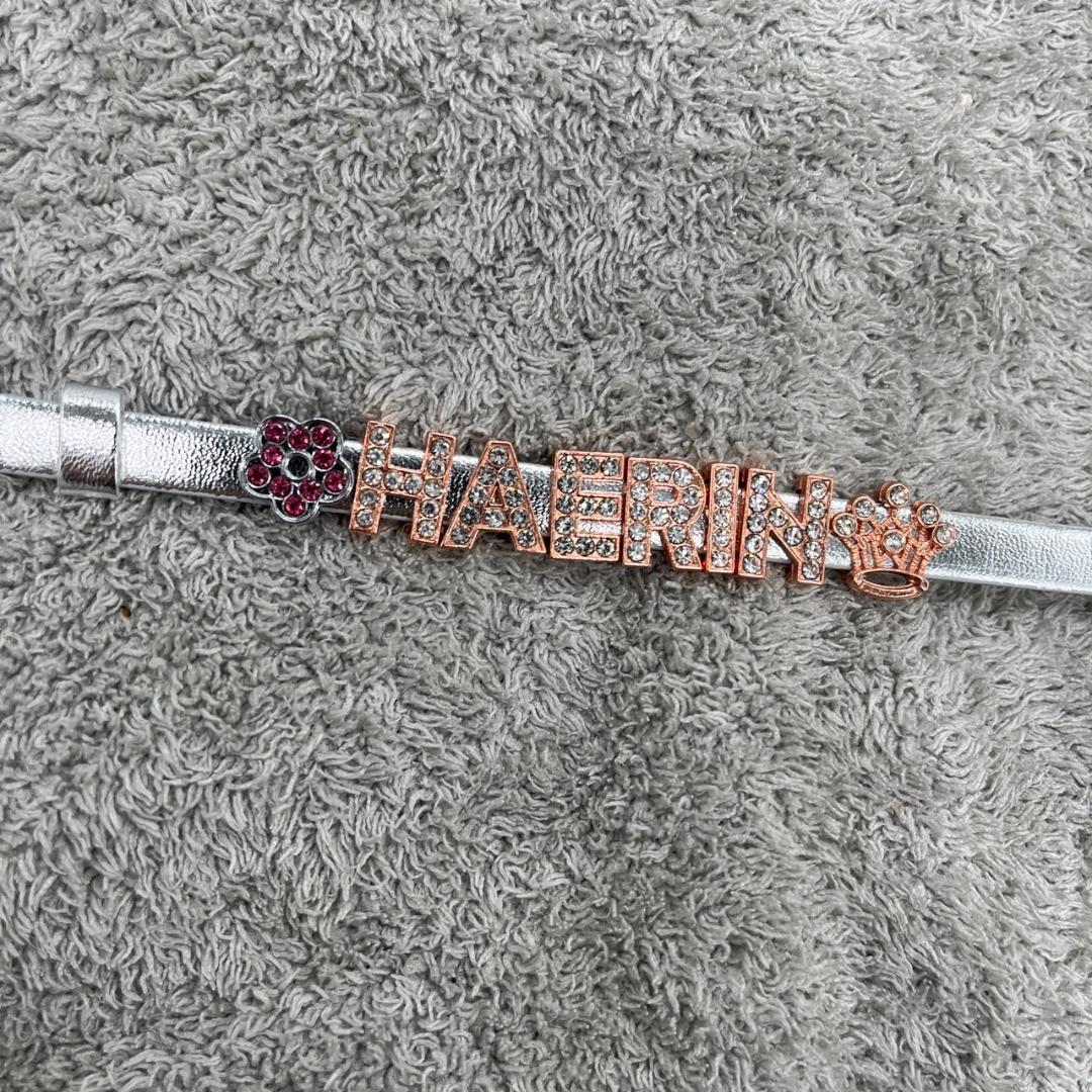 オーダーネームタグ　キーホルダー　韓国　アイドル　ブレスレット　キーリング　推し