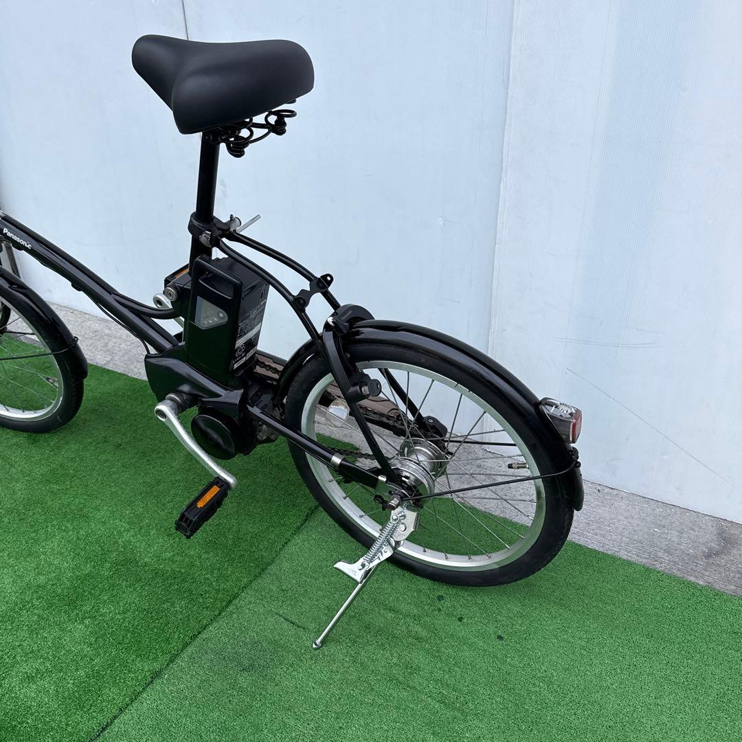 Panasonic電動アシスト自転車20インチ ブラック ミニサイクル