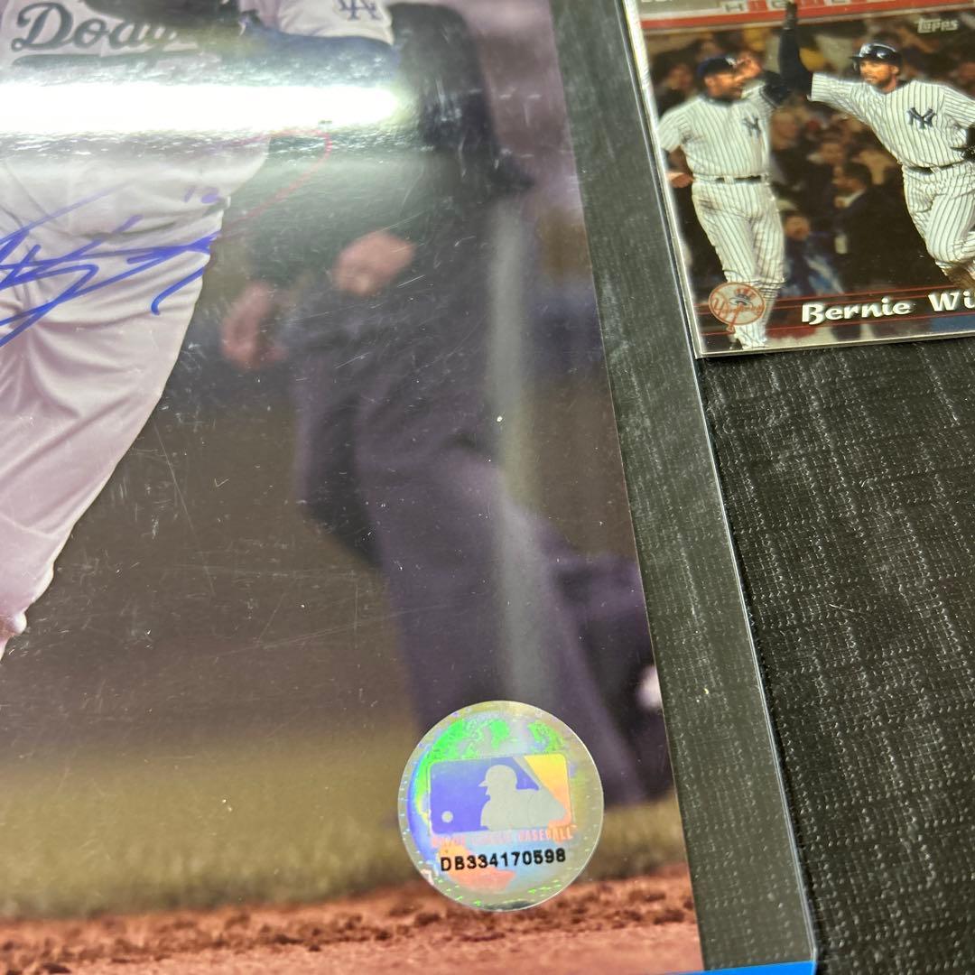 MLB  ジェフ　ケント　直筆サイン入りフォト　ロスアンゼルスドジャース