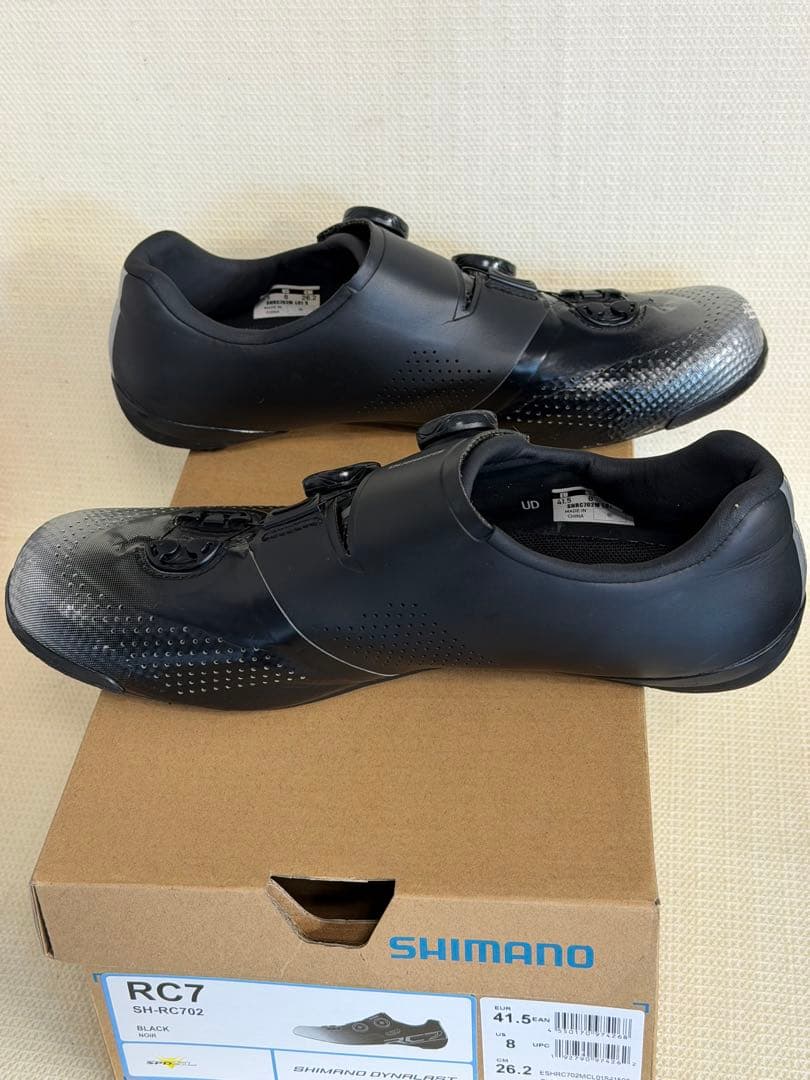 シマノRC7 41.5(26.2cm)BOAダイヤル カーボンソールシューズ