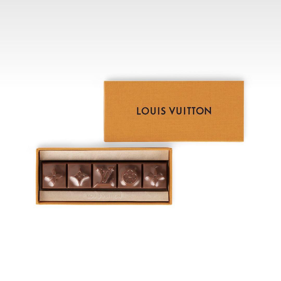 パリ限定 Louis Vuitton チョコレート キャラメル入り 2個セット