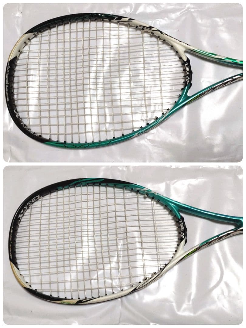 [3本セット]　YONEX 軟式テニスラケット　マッスルパワー,ナノフォース