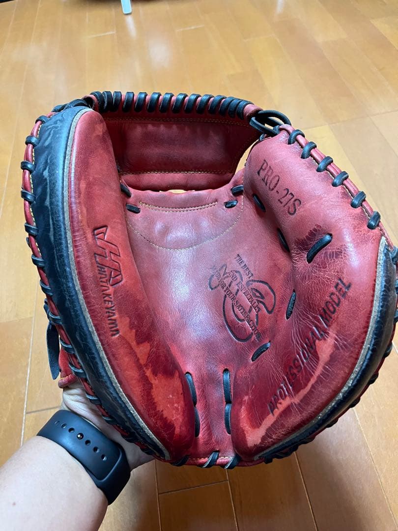 ハタケヤマ 野球 グローブ キャッチャーミット 一般 軟式