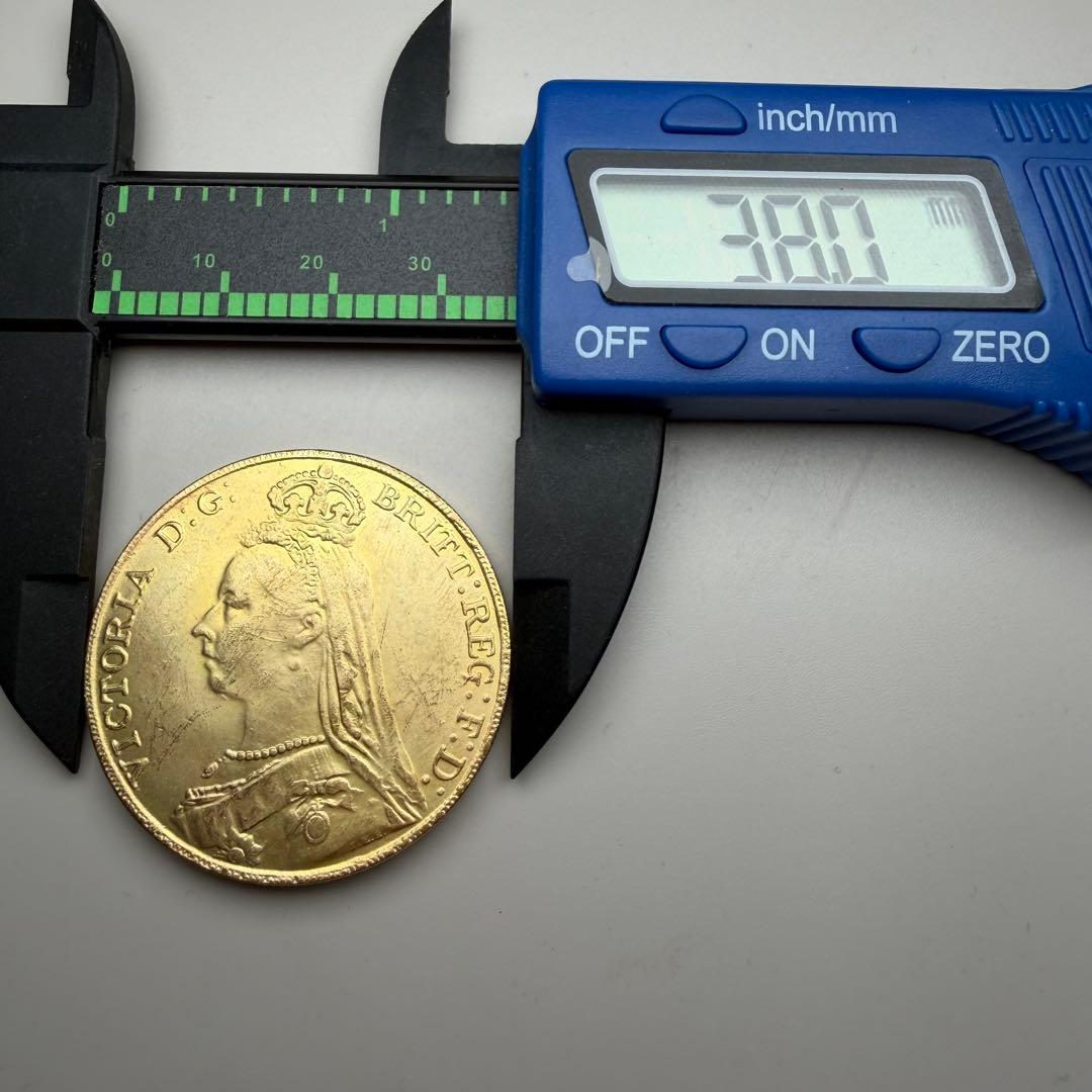 古銭　イギリス　女王