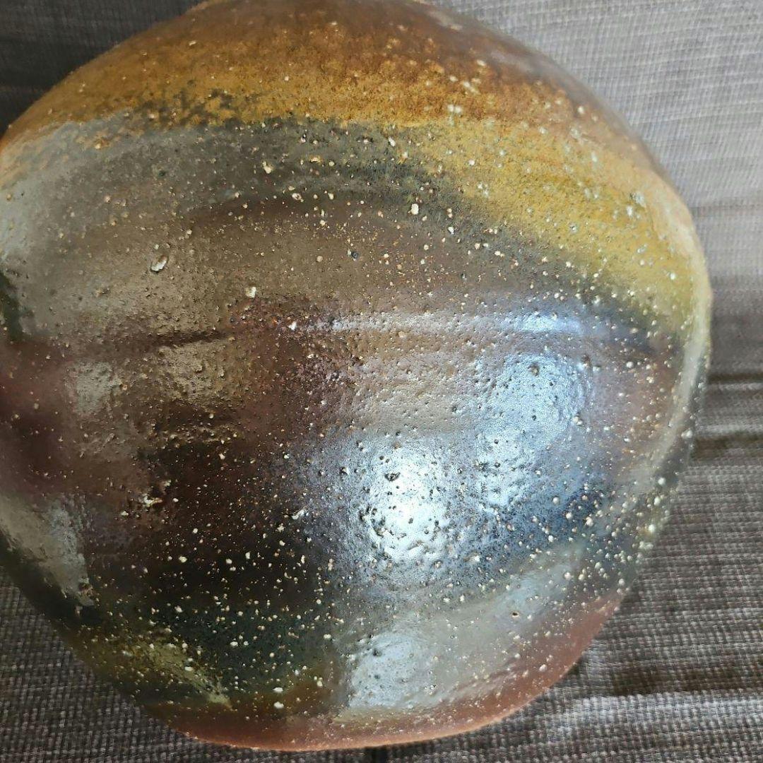 備前　壺　尚文作　共箱有り　備前焼　出井尚文