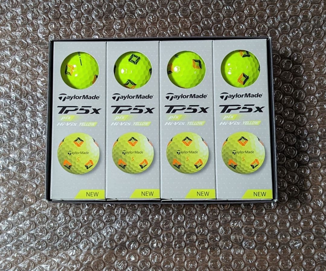 新品　テーラーメイド TP5x pix イエロー 2024年モデル 3ダース
