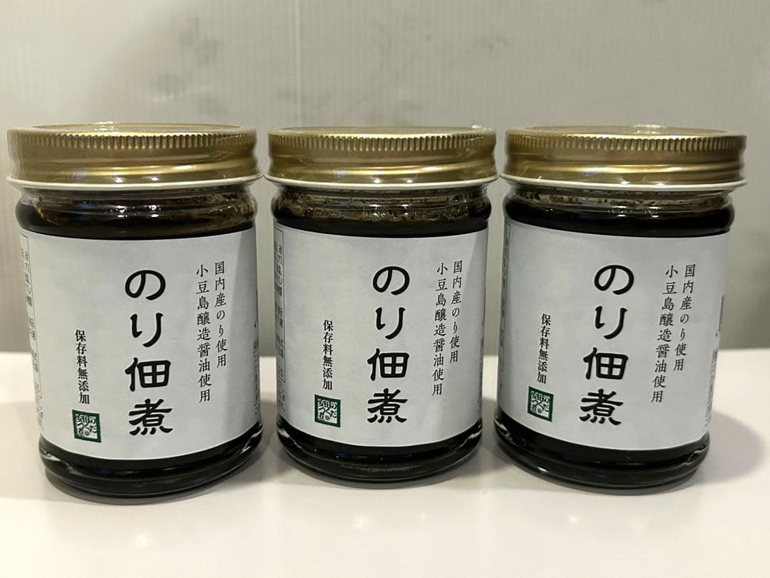 のり佃煮 3瓶 長崎カステラ切り落とし40個 ガッチ