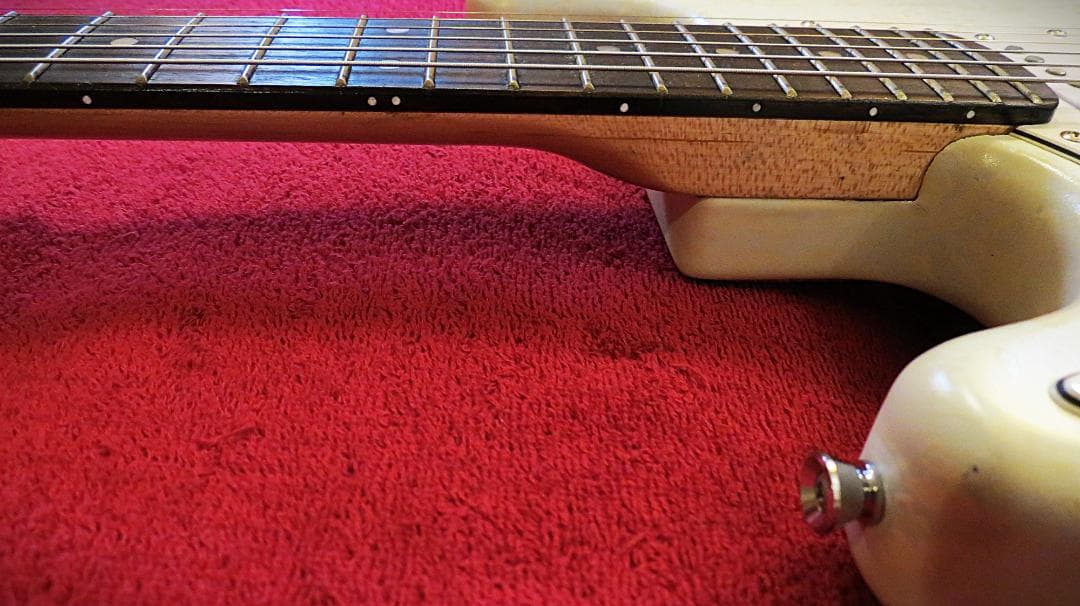 ST　リバース右用　ラッカーオリジナル塗装　アルニコPU　ウィルキンソンBr