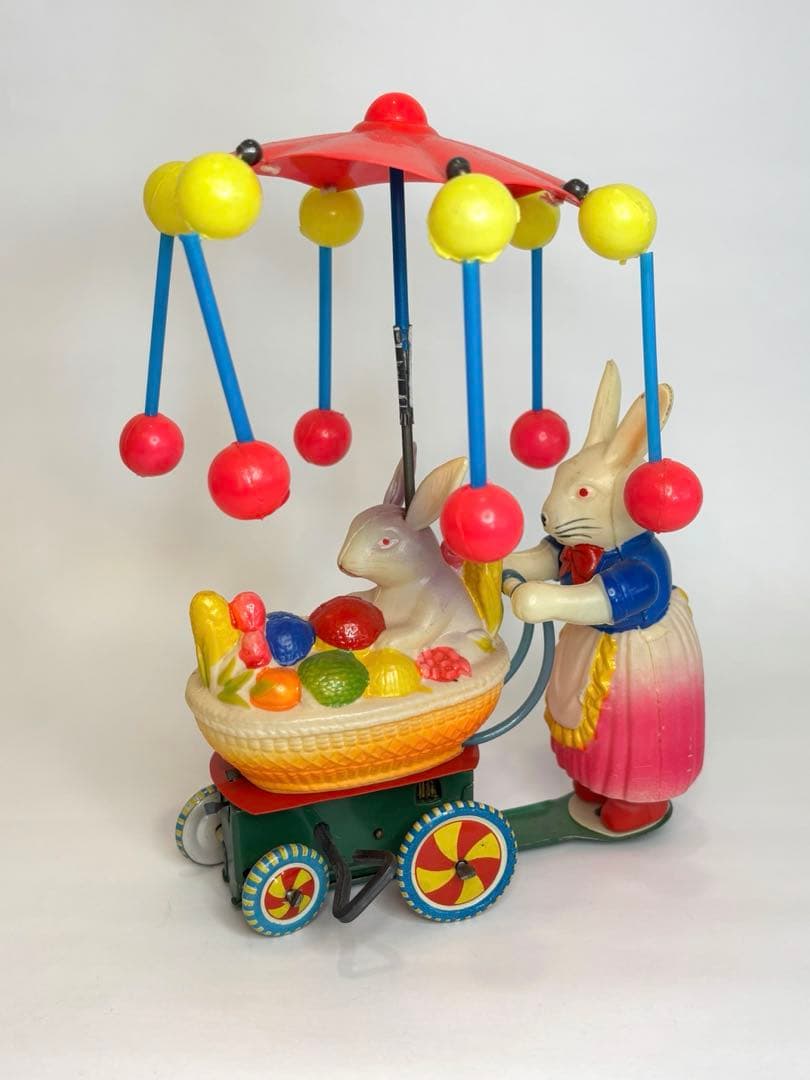 うさぎ　セルロイド　デッドストック　昭和レトロ