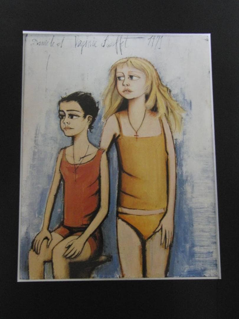 ベルナール・ビュッフェ,「Daniele et Virginie」、人気作品