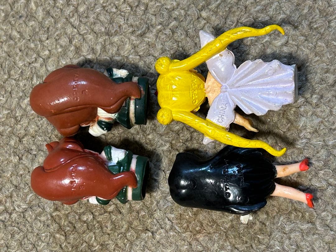 セーラームーン　フィギュア　ソフビ　昭和レトロ　当時物　まとめ