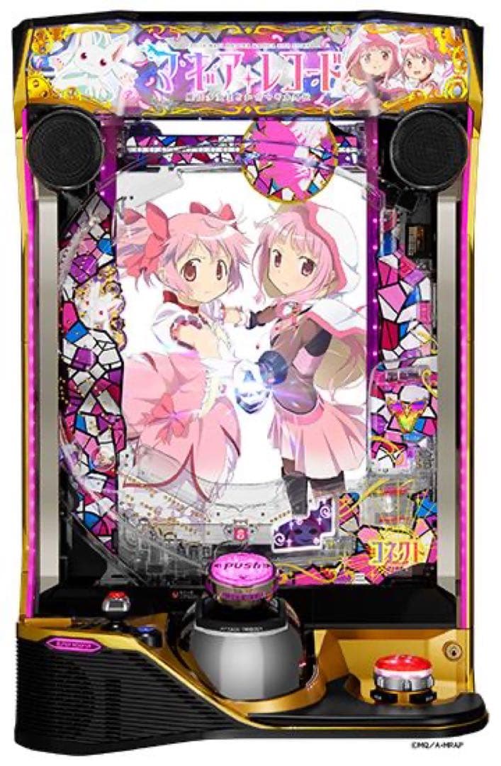 ♡　台座・ハンドルアース付き　スマパチ　eマギアレコード　まどか⭐︎マギカ