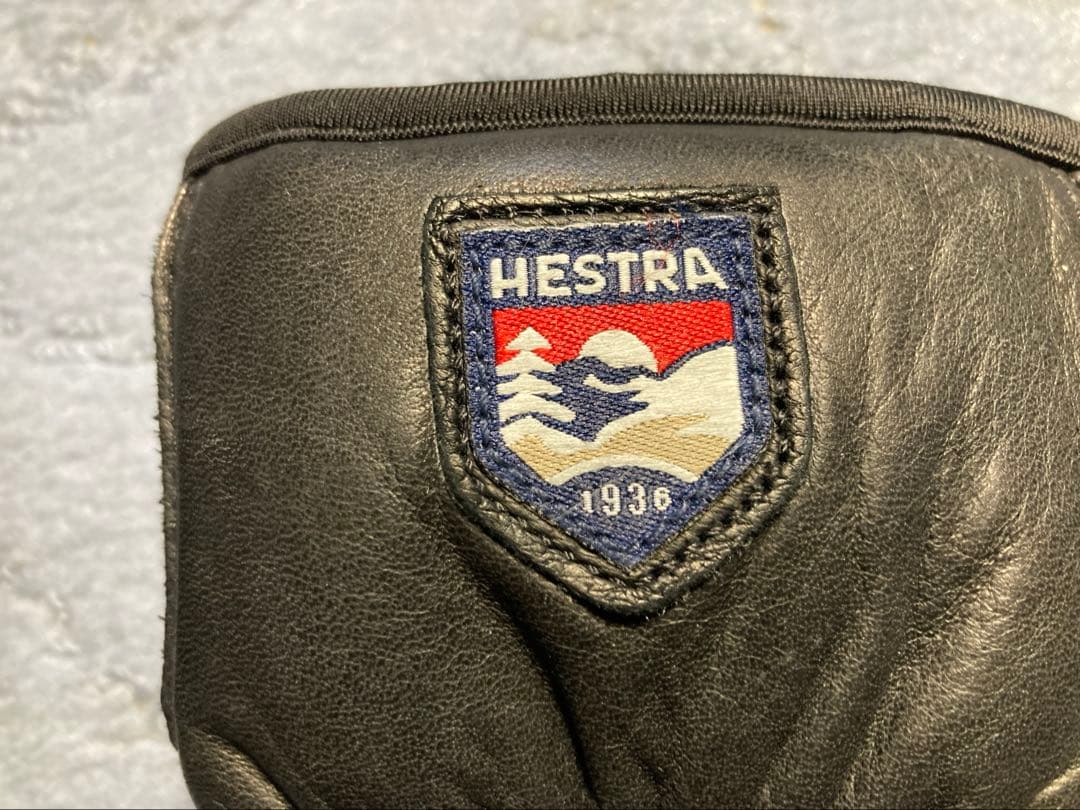 Hestra 3-Finger Full Leather サイズ 6