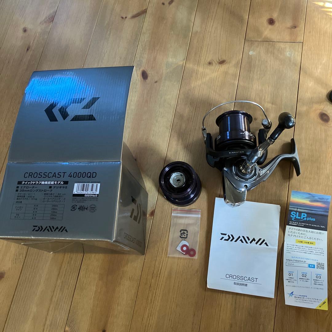 ダイワ　クロスキャスト4000QD 替スプール付