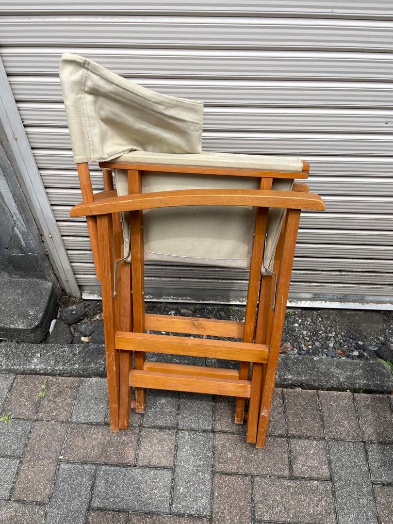 コールマンウッドチェアー　Coleman ビンテージ