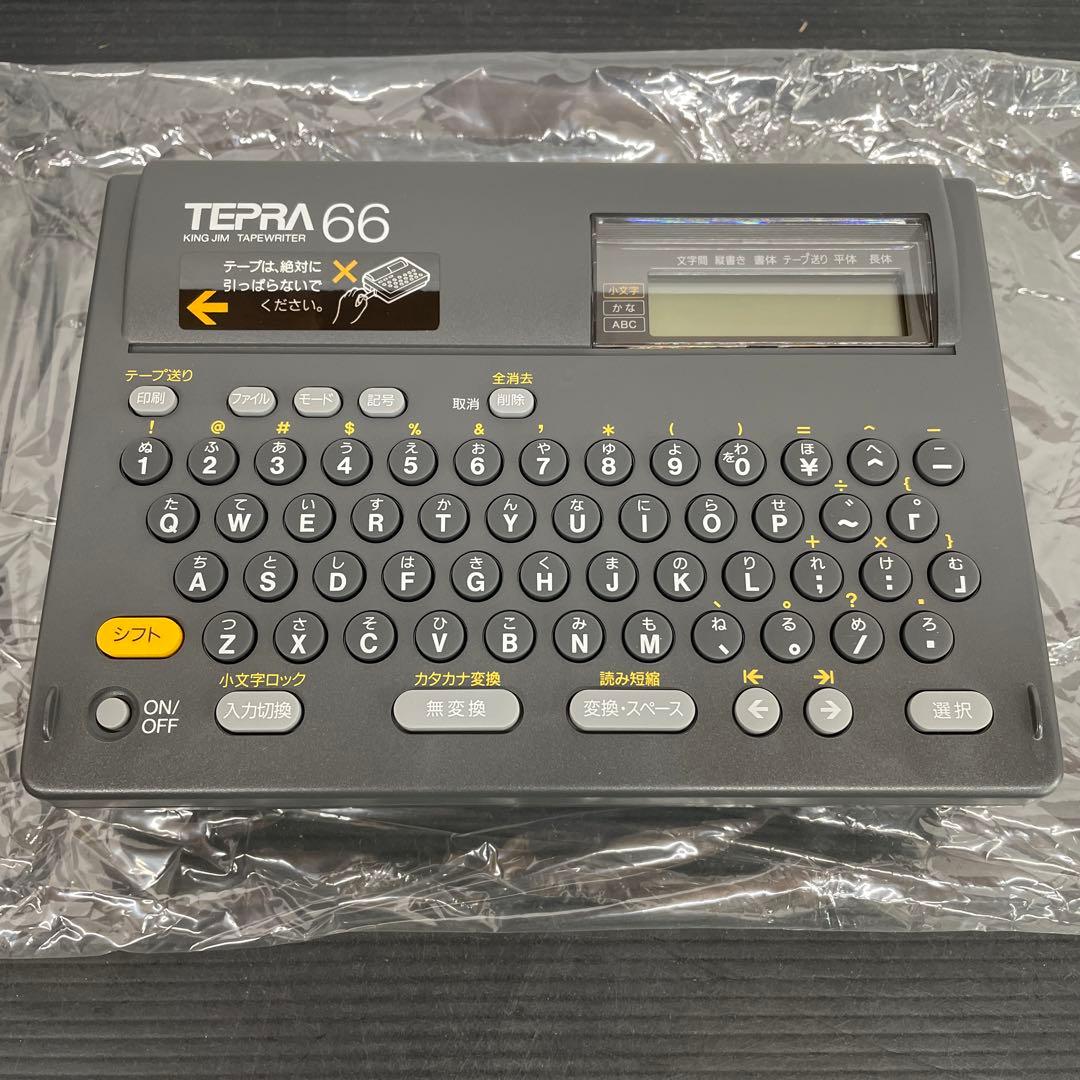 B84 新品未使用 テプラ TEPRA 66 ラベルライター