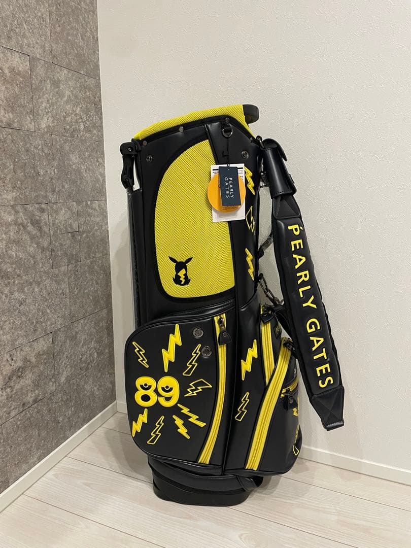 【新品未使用】パーリーゲイツ　スタンドキャディバッグ　ピカチュウ