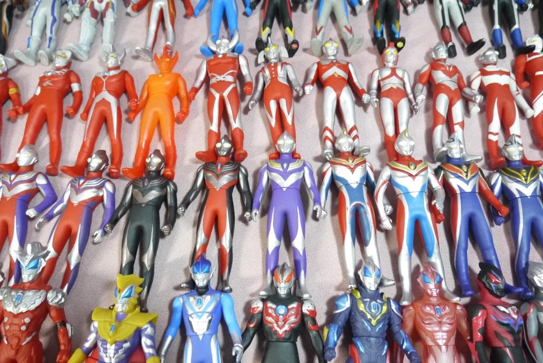 ウルトラヒーローシリーズ500　ウルトラマン　ソフビ　133体セット