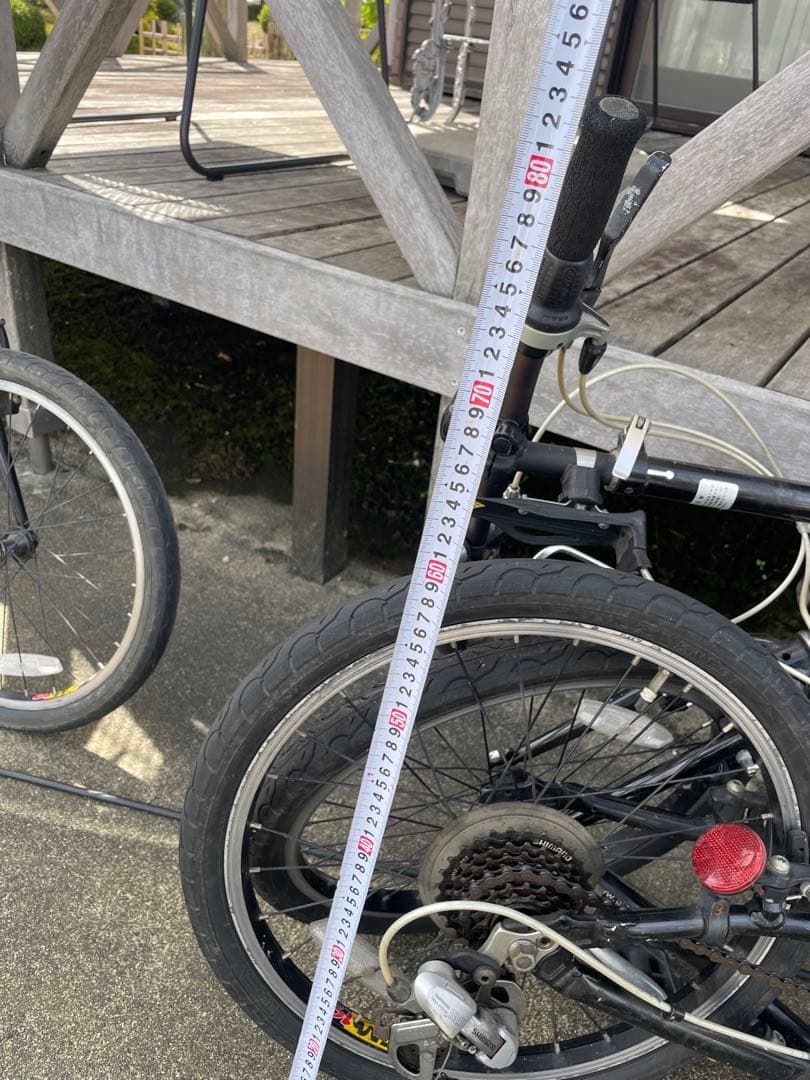 GM 20インチ　折り畳み自転車　2台セット　シルバー