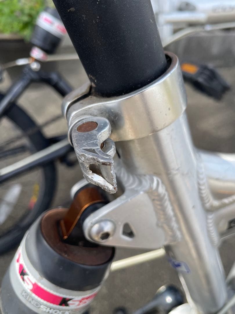 GM 20インチ　折り畳み自転車　2台セット　シルバー