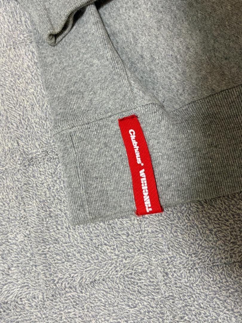 美品clubhaus TANGRAM コラボ グレー スウェット トレーナー　L