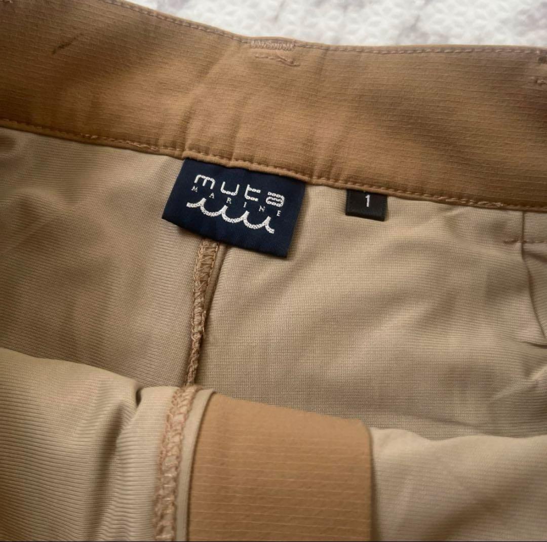 最終値下げ‼️ 秋色可愛い‼️ムータマリンゴルフ　ベージュ スカート サイズ1