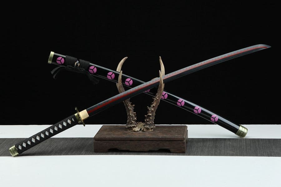 【海賊王】【黒刀秋水】 武具　刀装具　日本刀　模造刀 居合刀