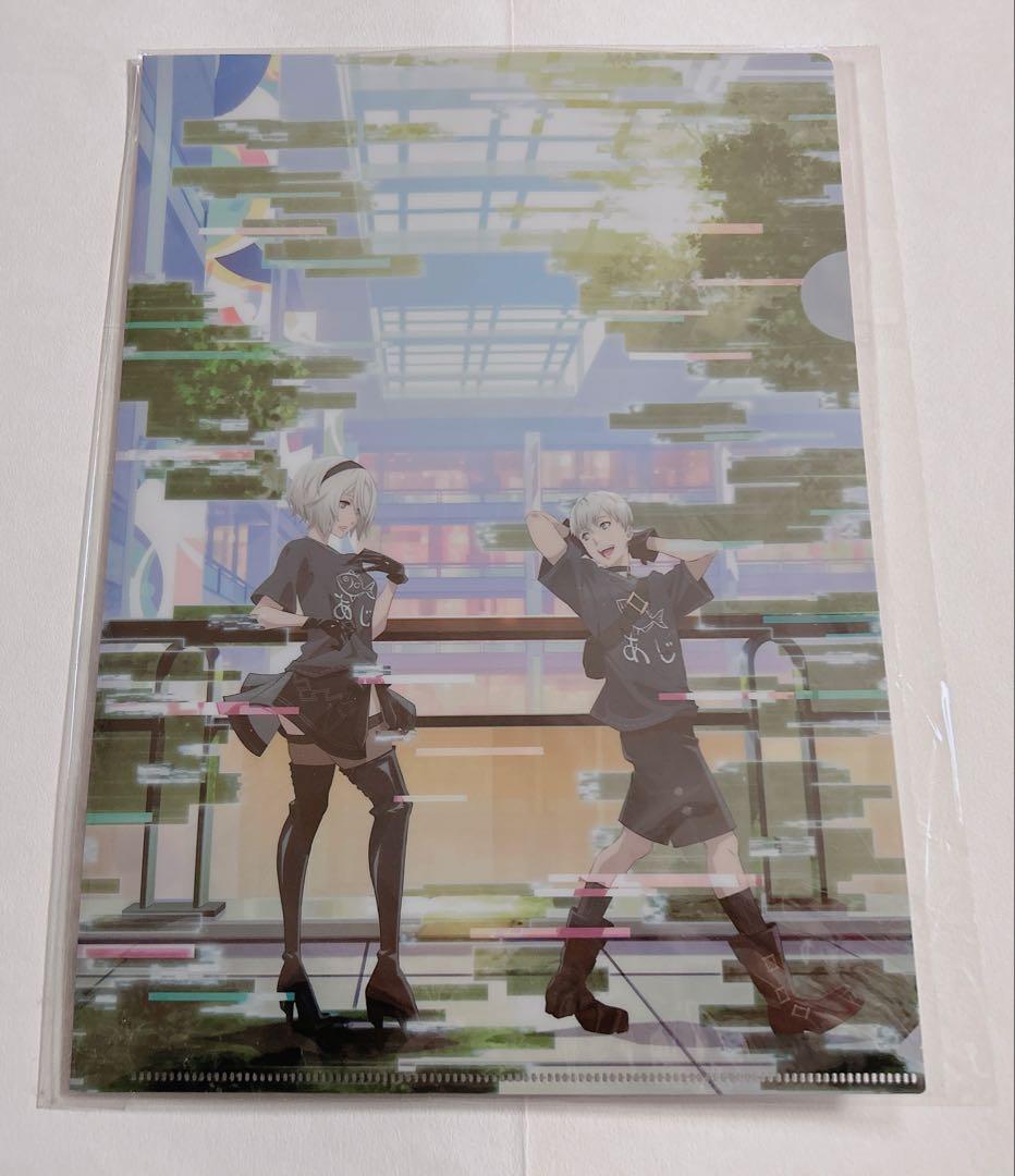 NieR:Automata Ver1.1a クリアファイル缶バッジセット コミケ