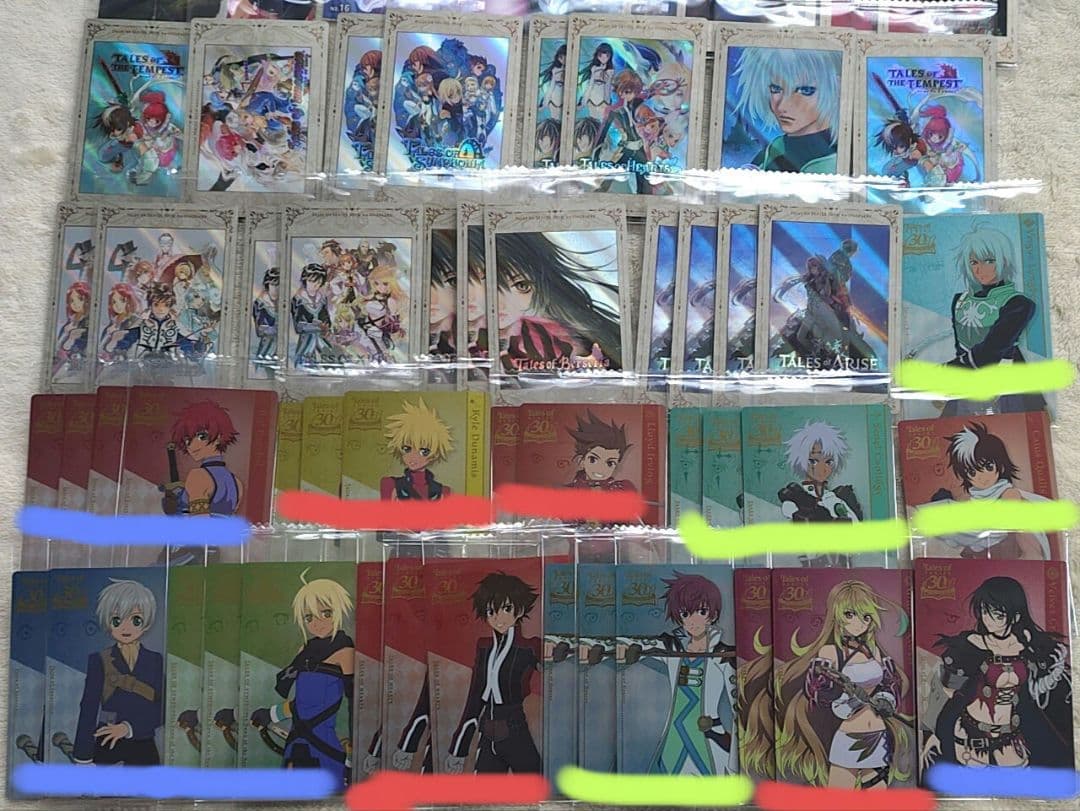 テイルズ オブ シリーズ ウエハース カード ブロマイド まとめ売り