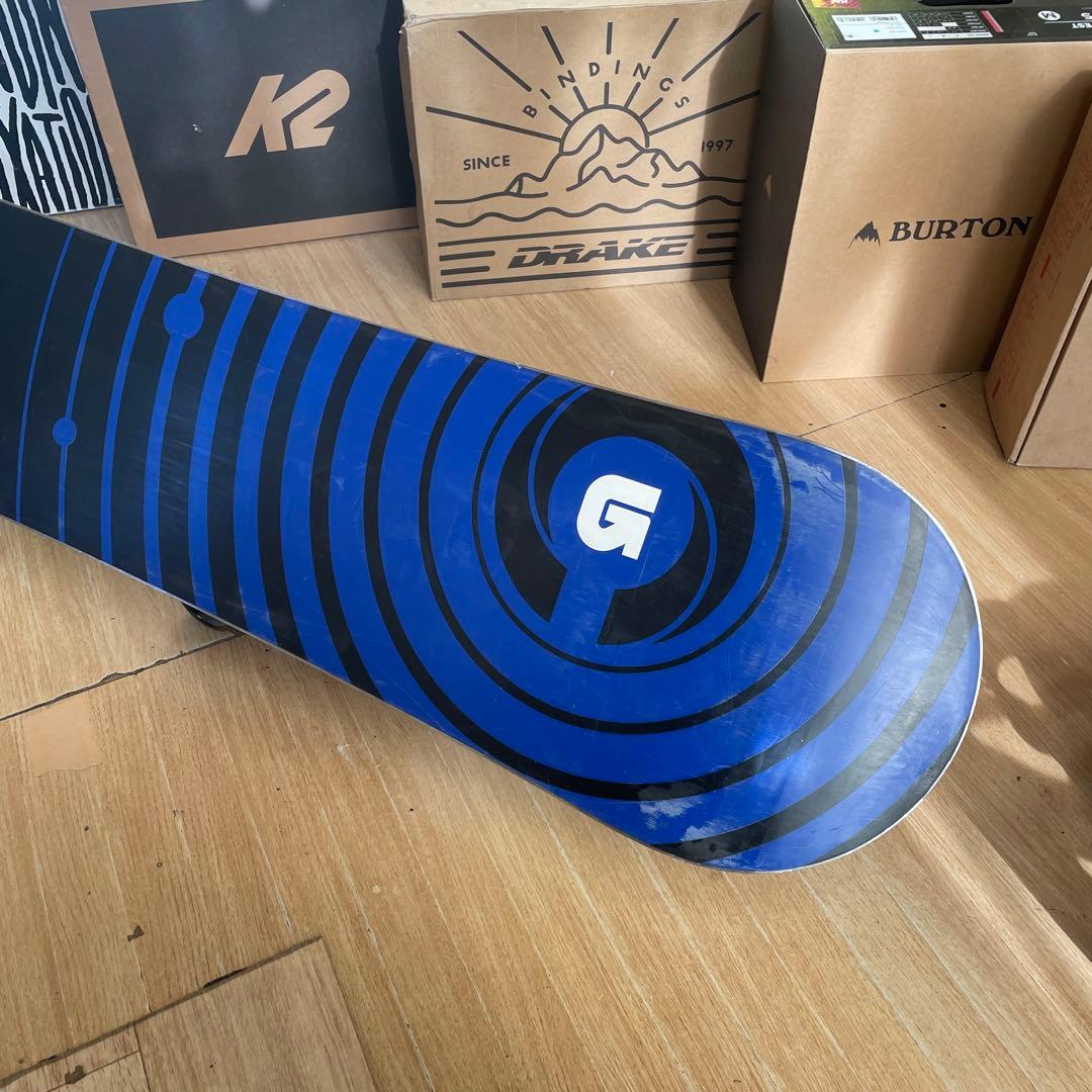 BURTON　バートンスノーボードセット　CUSTOMバインディング付