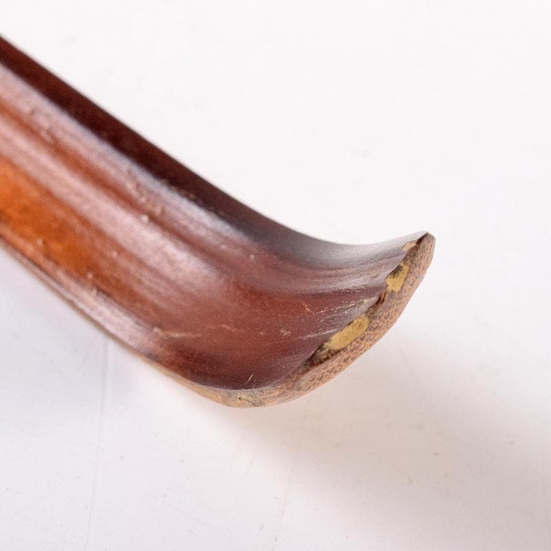 茶道具　裏千家十四代淡々斎作　茶杓　銘「養老」　共筒共箱二重箱　M　R7963